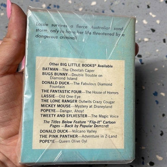 Vintage Big Little Books 3 Pack Lassie, Tweety and Sykvester - Picture 7 of 8